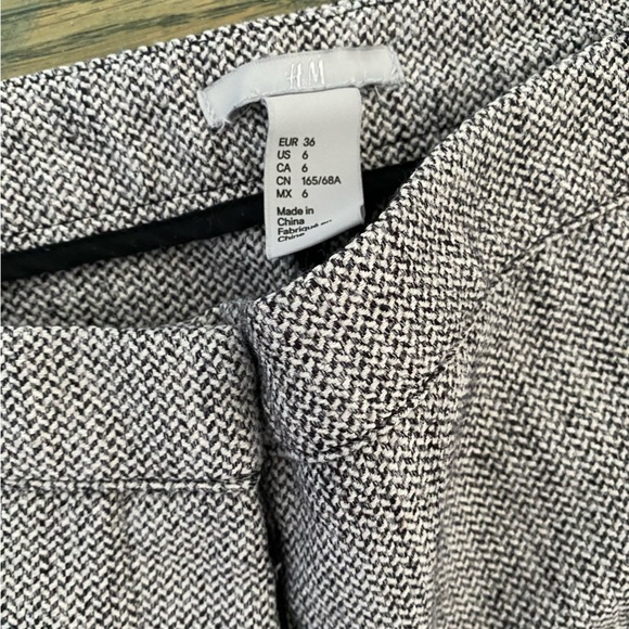H&M tweed pants size 6 - Picture 4 of 4